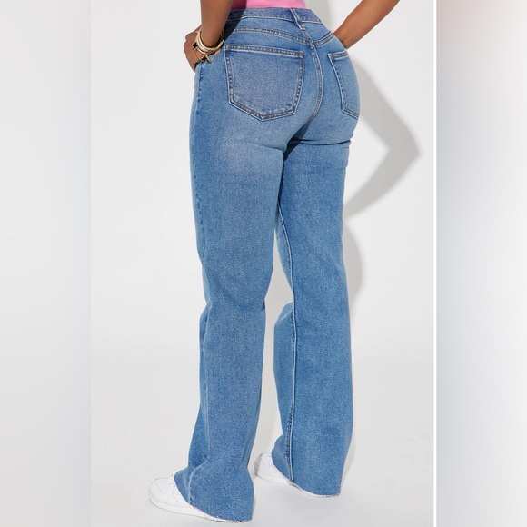 Straight Leg Jeans - Picture 4 of 5